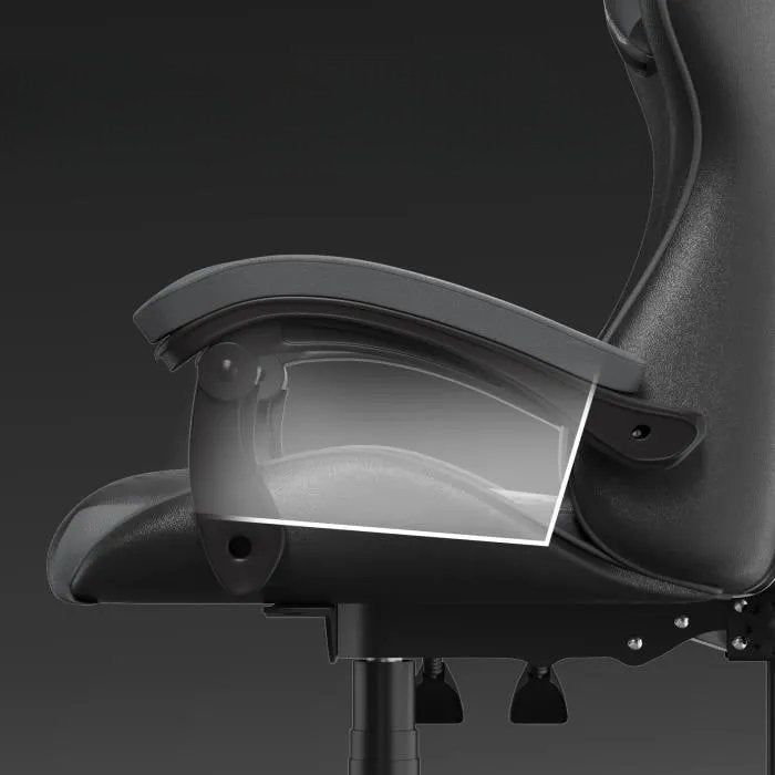 Chaise de bureau - OfficeGamingChair™ - Gris - Streaming Univers