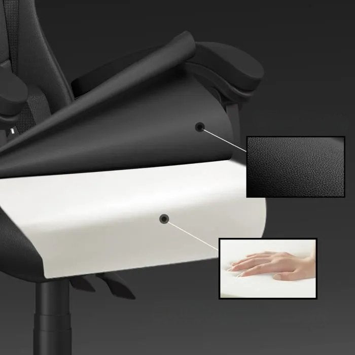 Chaise de bureau - OfficeGamingChair™ - Noir - Streaming Univers