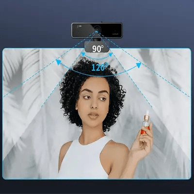WebCamera™ 2K avec champ de vision de 120° – Idéale pour le streaming beauté ou la création de contenu – Streaming Univers