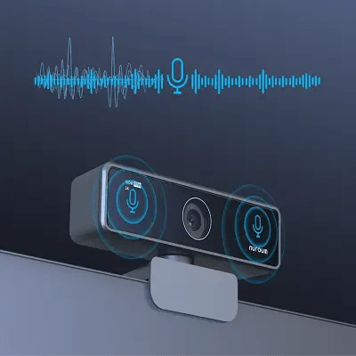 Caméra WebCamera™ 2K avec micros intégrés et capture audio stéréo – Streaming Univers