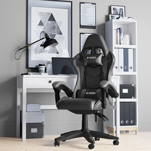 Chaise de bureau - OfficeGamingChair™ - Gris - Streaming Univers