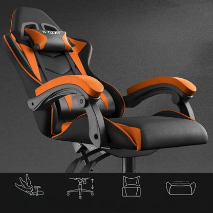Chaise de bureau - OfficeGamingChair™ - Orange - Streaming Univers