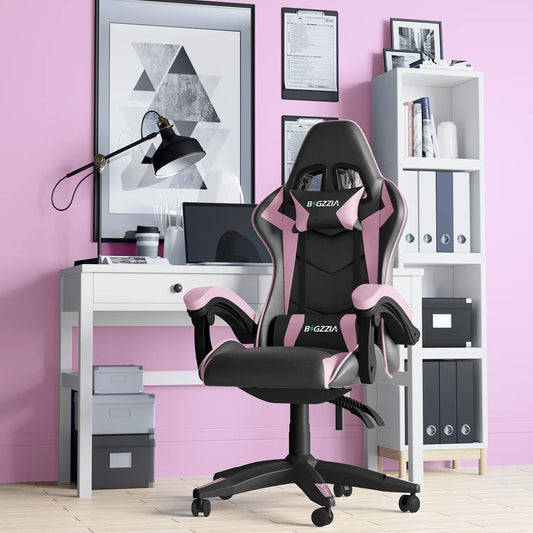 Chaise de bureau - OfficeGamingChair™ - Rose - Streaming Univers