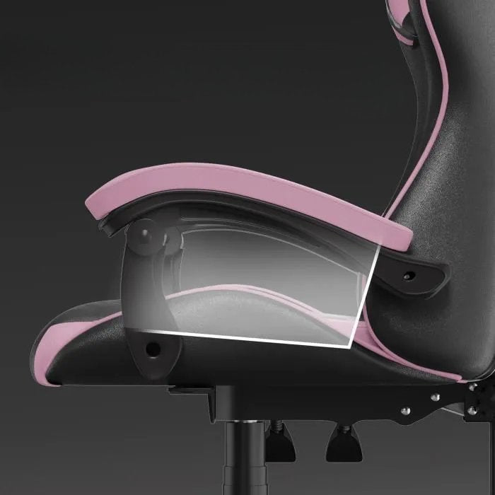 Chaise de bureau - OfficeGamingChair™ - Rose - Streaming Univers