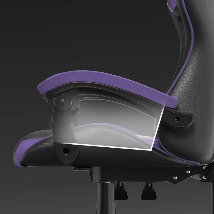 Chaise de bureau - OfficeGamingChair™ - Violet - Streaming Univers