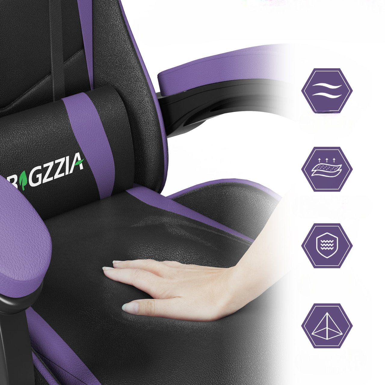 Chaise de bureau - OfficeGamingChair™ - Violet - Streaming Univers