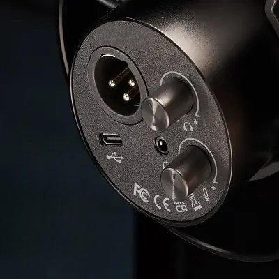 Microphone usb - DynamicMicrophone™ - Noir - Streaming Univers