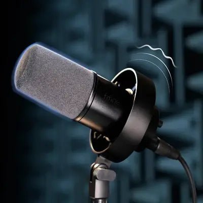 Microphone usb - DynamicMicrophone™ - Noir - Streaming Univers