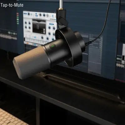 Microphone usb - DynamicMicrophone™ - Noir - Streaming Univers