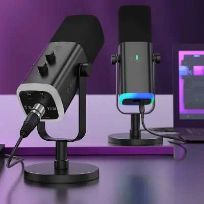 Microphone usb - GamingMic™ - Noir - Streaming Univers