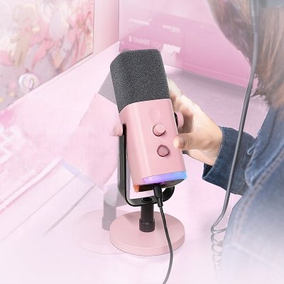 Microphone usb - GamingMic™ - Rose - Streaming Univers