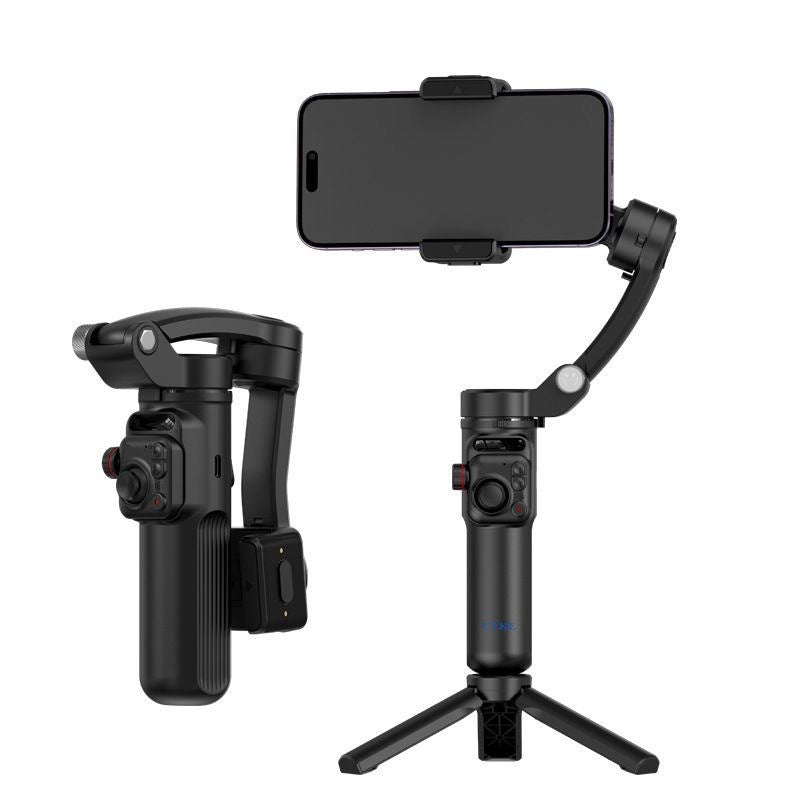 Stabilisateur smartphone steadypro sur fond blanc