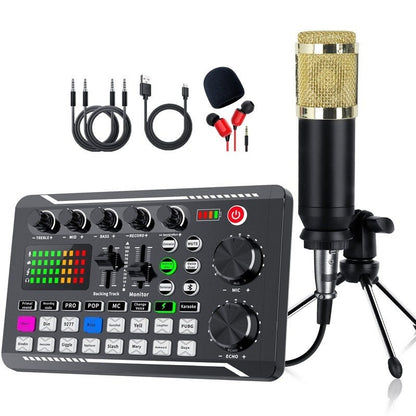 Table à mixer USB pro pour streaming et podcast avec micro